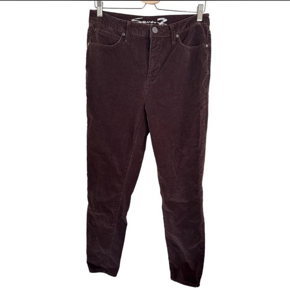 Seven7 Corduroy Slim Pants brown